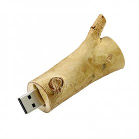 Přírodní USB klíč - dřevěný větev stromu 16GB