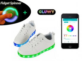 Zapatos de iluminación LED LED - a través de móvil controlada