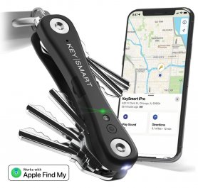 KeySmart iPro - nyckelorganisator för iPhone med GPS-plats + inbyggt LED-ljus