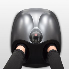 Fußmassagegerät - 3 Modi für Fußmassage + verschiedene Geschwindigkeiten + Erwärmung auf 39° C