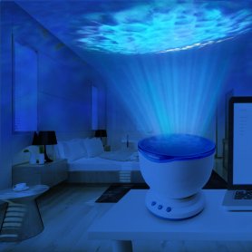 Морской проектор - проектор под морской свет на стене + Bluetooth-динамик