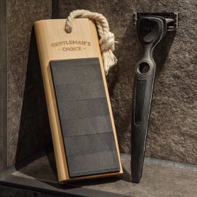 Острилка за бръсначи - луксозна дървена острилка за бръсначи Gentleman's Choice