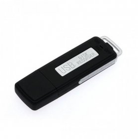 Κατασκοπευτική συσκευή εγγραφής φωνής - σε κλειδί USB με μνήμη 4 GB