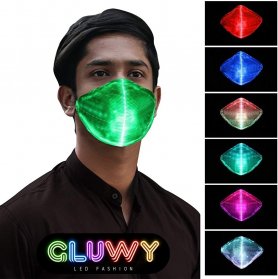 LED zaštitna maska za lice - opcija za prebacivanje 7 boja