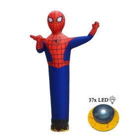 Nafukovacia figurína - nafukujúca reklama (vejúca) tancujúci panák - 3m Air dancer Spiderman