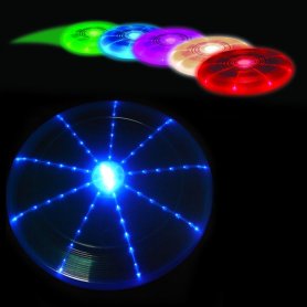 Фрисби - летающий светодиодный световой диск 7 цветов RGB