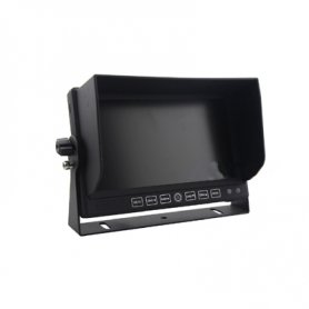 Conjunto de inversión DVR de 7 "monitor LCD con grabación + 1 cámara impermeable con ángulo de 150 °