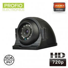 AHD κάμερα οπισθοπορείας 720P με νυχτερινή όραση 12xIR LED + γωνία θέασης 140 °