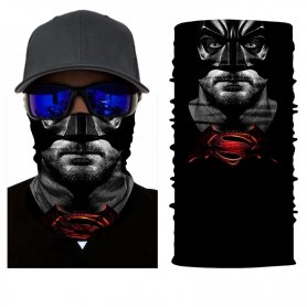 BATMAN vs. SUPERMAN - Bandana (Sombreros) para la cara