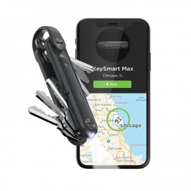 KeySmart MAX organizator ključeva za 14 ključeva - s GPS lokatorom i LED svjetlom