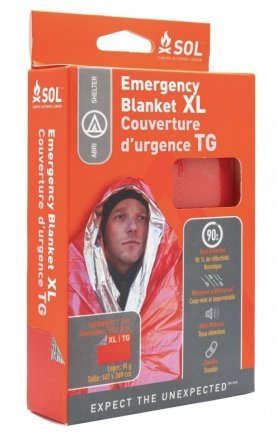 Isothermal foil XL - emergency thermal blanket reflects up to 90% of heat