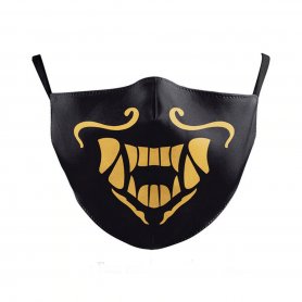 Vodonepropusna maska za lice 100% poliester - motiv SAMURAI