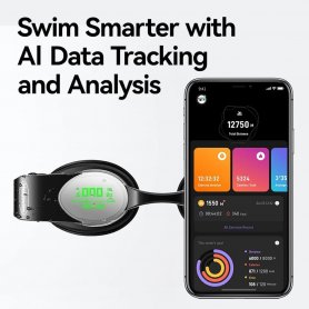 Occhiali da nuoto intelligenti con intelligenza artificiale AI + display - Holoswim2