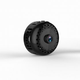 Kulatá mini Full HD kamera WiFi s otočným magnetickým kloubem