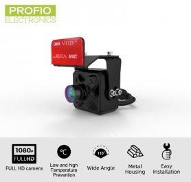 Interiör FULL HD bilkamera AHD 3,6 mm objektiv 12V + Sony 307 sensor + WDR