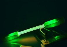 Belysning för cykel LED SuperFlare - Grön