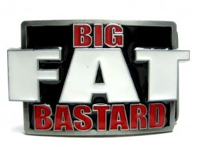 Big Fat Bastard - Gürtelschnalle