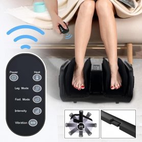 Aparat za masažu nogu i stopala EMS - Masažer s kompresijom zraka za noge + stopala + listovi + ruke