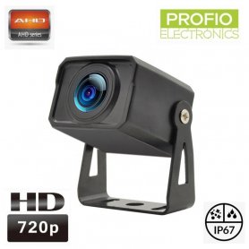 Mini AHD -backkamera med HD -upplösning 720P + 100 ° bildvinkel med IP67