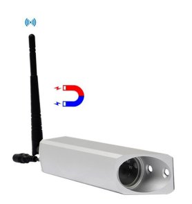 Ekstra Mini WIFI HD sikkerhetskamera med LED-belysning + IP69-beskyttelse