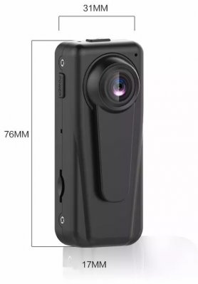 Mini telecamera HD FULL con supporto micro SD da 128 GB