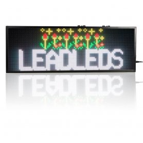 Promo LED kijelző panel 76 cm x 27 cm - 7 RGB színek