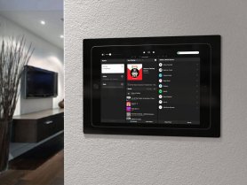 Dokkingstasjon ipad for veggmontering - iPad 10,2 - 10,5" (matt svart)