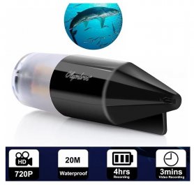 Рыболовная камера до 20 м - водонепроницаемые подводные камеры со светодиодной подсветкой HD 720p +