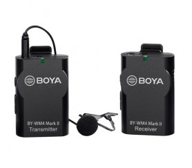 Conjunto de micrófonos inalámbricos Boya BY-WM4 Mark II