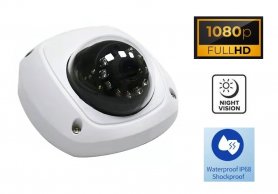 Задняя камера FULL HD с 10 ИК ночного видения до 10 м + защита IP68 + аудио