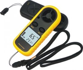 Vindmätare (vindhastighetsmätare) + termometer