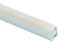 50 cm - Monteringsskenor i aluminium för LED-ljusremsor