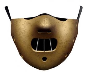 HANNIBAL LECTER zaštitna maska za lice - 100% poliester