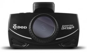 Kamera DOD LS470W + Premium-modell av DVR