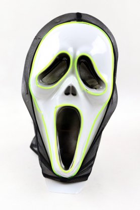 Masques d'Halloween avec LED - Cri