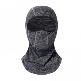 Балаклава для защиты лица (маска для лица) - серый цвет