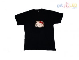 camiseta led - Hello Kitty
