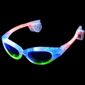 LED brýle - multibarevné