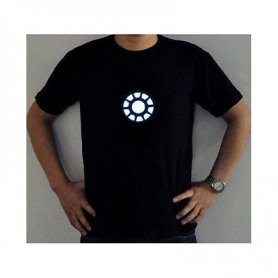T-shirt a LED - Ironman