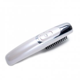 Cepillo para el cabello: máquina de masaje eléctrica con boquilla de cepillo extraíble (2 en 1)