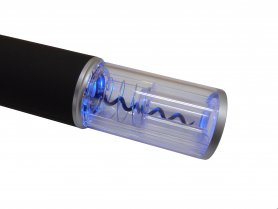 Электрический нож с синей подсветкой