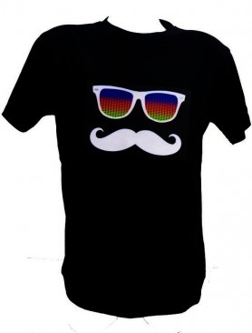 Partei-T-Shirt - Schnurrbart