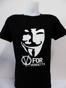 T-shirt fluorescente - V pentru Vendetta