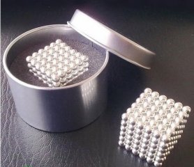 Magnetic balls - 5mm silver