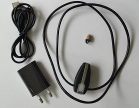 Nové Spy sluchátko Agent 008 + Bluetooth ULTIMATE Black!