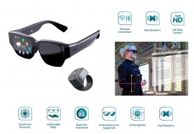 Smarte VR-briller for mobiltelefon for 3D virtuell virkelighet + Chat GPT + Kamera - INMO AIR 2