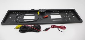 Parking wifi camera in license plate + Rear view mirror with 4,3 "TFT