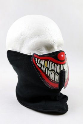 LED masca de carnaval sunet sensibil - clovn