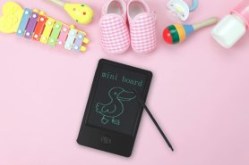 Minitavle for tegning/skriving LCD 4,5" - Smart skisseblokk for barn med penn for barn