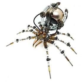 3D металлический пазл SPIDER - модель из нержавеющей стали (металла) + Bluetooth динамик